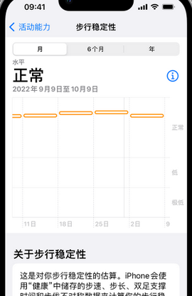 阳曲iPhone手机维修如何在iPhone开启'步行稳定性通知'