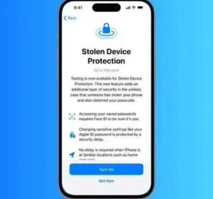 阳曲苹果授权维修店分享被盗设备保护功能开启方法 