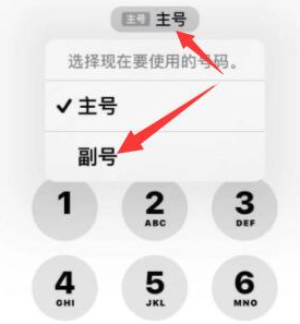 阳曲苹果14维修店分享iPhone 14 Pro Max使用副卡打电话的方法 